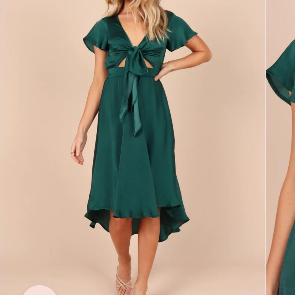 Medium petal and pup dress - green size medium. Worn once